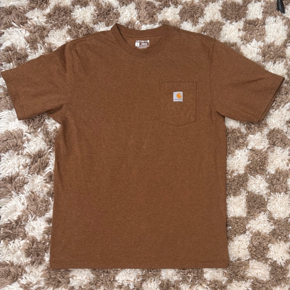 Carhartt Tan Loose Fit T-Shirt